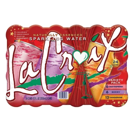 La Croix Sparkling Water Holiday Variety Pack (12 fl. oz., 24 pk.)