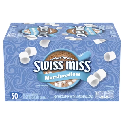 Swiss Miss Marshmallow Hot Cocoa Mix, 50 count