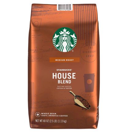 Starbucks House Blend Whole Bean Coffee (40 oz.)