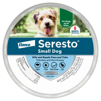 Seresto for Small Dogs 8 Month Flea and Tick Prevention Collar