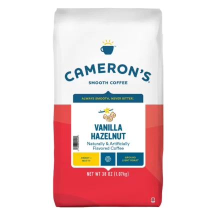 Cameron's Specialty Ground Coffee, Vanilla Hazelnut (38 oz.) (Pack of 2)