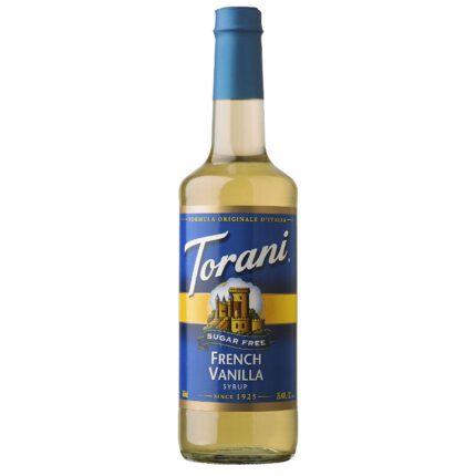 Torani Sugar-Free French Vanilla Syrup (750 mL) Pack of 2