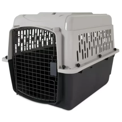 Vibrant Life Pet Kennel for Dogs, Hard-Sided Pet Carrier Medium 28 inches Length 9 Pound
