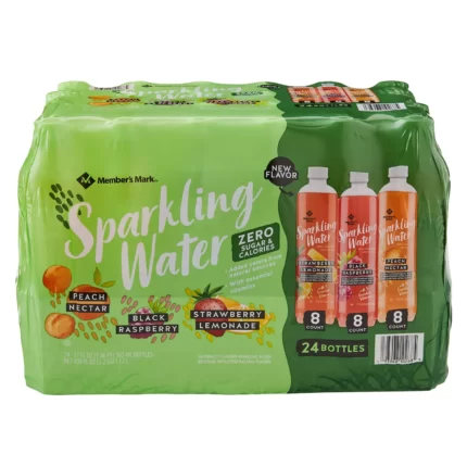 Member's Mark Sparkling Water Variety Pack (17oz / 24pk)