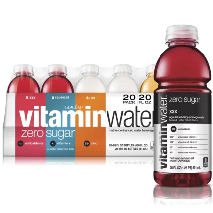 Glaceau Vitaminwater Zero Variety Pack Nutrient Enhanced Water (20 fl. oz., 20 pk.)