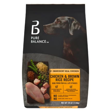 Pure Balance Chicken & Brown Rice Recipe Dry Dog Food 30 Pound