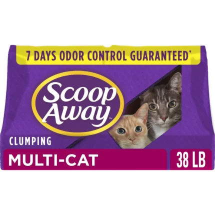 Scoop Away Multi-Cat, Scented Cat Litter 38 Pound