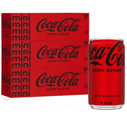 Coca-Cola Zero Sugar Mini Cans (7.5 fl. oz., 30 pk.)