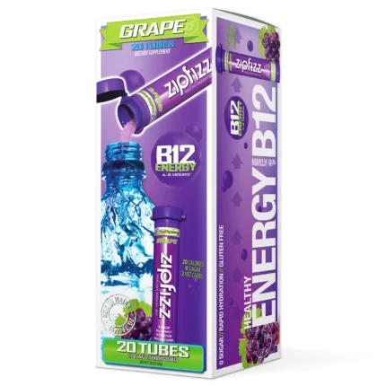 Zipfizz Energy Drink Mix, Grape (20 ct.)