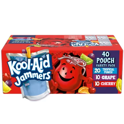 Kool Aid Jammers Kids Juice Variety Pack (6 fl. oz., 40 pk.)