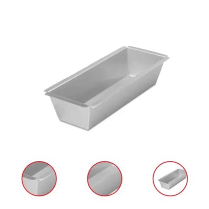 Lloyd Pans Commercial Grade Loaf Pan (Size: 6.5X3.625X2, Count 6)