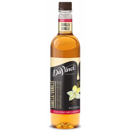 DaVinci Gourmet Classic Vanilla Beverage Syrup (750 ml) Pack of 2