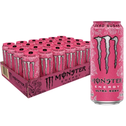 Monster Energy Ultra Rosa 16 Ounce 24 Pack