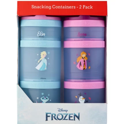 Whiskware Disney Princess Combo Snack Pack Lunch Set (Anna & Elsa)