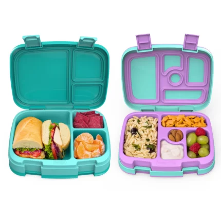 One Bentgo Fresh and One Bentgo Kids Lunch Box - Mermaid