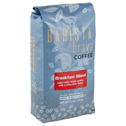 Barista Brava by Quartermaine Whole Bean Coffee, Breakfast Blend (32 oz.)