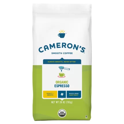 Cameron's Coffee Organic Whole Bean, Espresso (28 oz.)