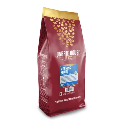 Barrie House Fair Trade Organic Whole Bean Coffee, Morning Ritual (32 oz.)