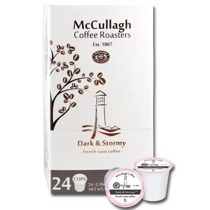 McCullagh Coffee Roasters Dark & Stormy French Roast Coffee (96 ct.)