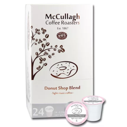 McCullagh Coffee Roasters Donut Shop Light Roast Coffee (96 ct.)