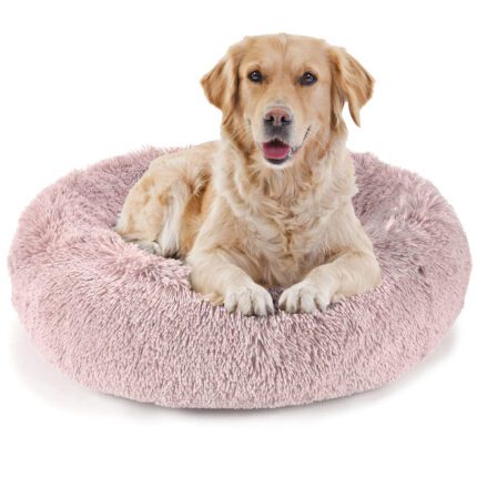 Canine Creations Donut Round Pet Bed (39" x 39" Blush)