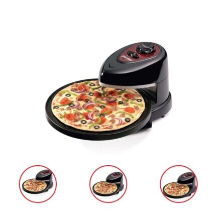 Presto Pizzazz Plus Rotating Pizza Oven 03430 Black
