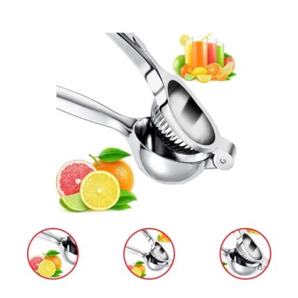 Metal Stainless Steel Lemon Squeezer Manual Press Citrus Juicer Lime Squeezer For Squeeze The Freshest Juice