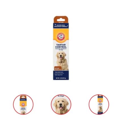 Arm & Hammer Advanced Care Enzymatic Toothpaste for Dogs Beef Flavor (Pack Of 2)