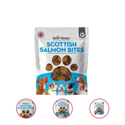 Snif-Snax Scottish Salmon Bites Dog Treats (3 lbs.)