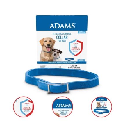 Adams Flea and Tick Control Collar for Dogs and Puppies 1 pack (Pack Of 3)
