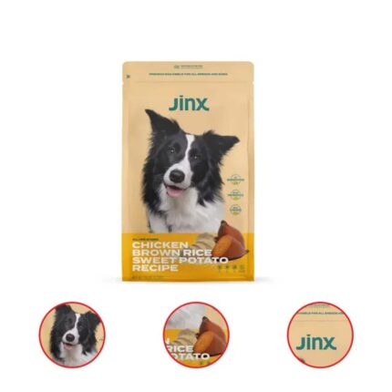Jinx Chicken Brown Rice & Sweet Potato Dry Dog Food 11.5 Pound Bag