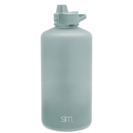 Simple Modern 1-Gallon Water Bottle with Straw Lid with Ounce Markers (Sea Glass Sage)