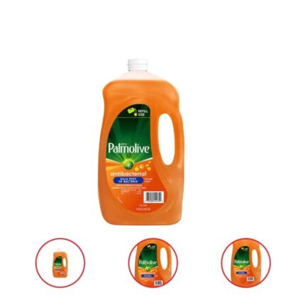 Palmolive Antibacterial Dishwashing Liquid Dish Soap, Orange (102 fl.oz.)