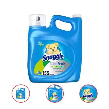 Snuggle Plus SuperFresh Liquid Fabric Softener (164 fl. oz., 155 loads)