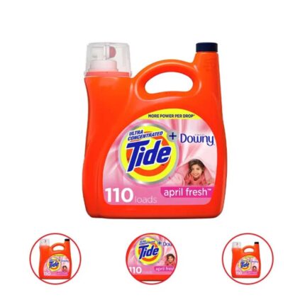 Tide + Downy Liquid Laundry Detergent April Fresh (150 fl. Ounce 110 loads)