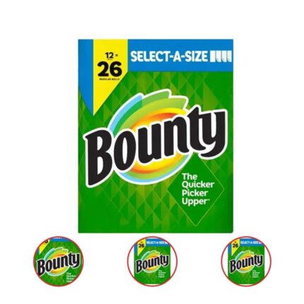 Bounty Select-A-Size 2-Ply Paper Towels White (108 sheets/roll 12 rolls)