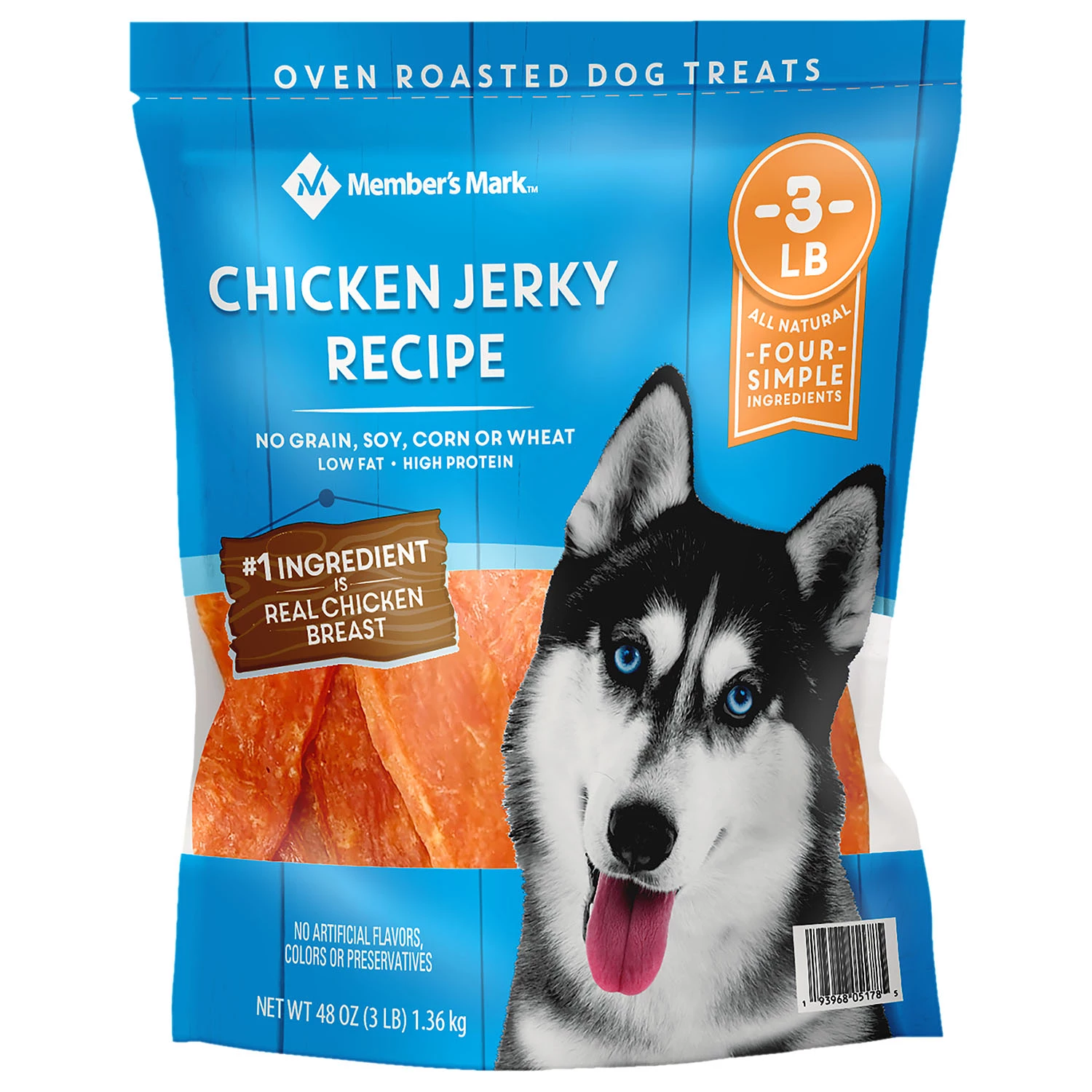 Premium Chicken Jerky Dog Treats