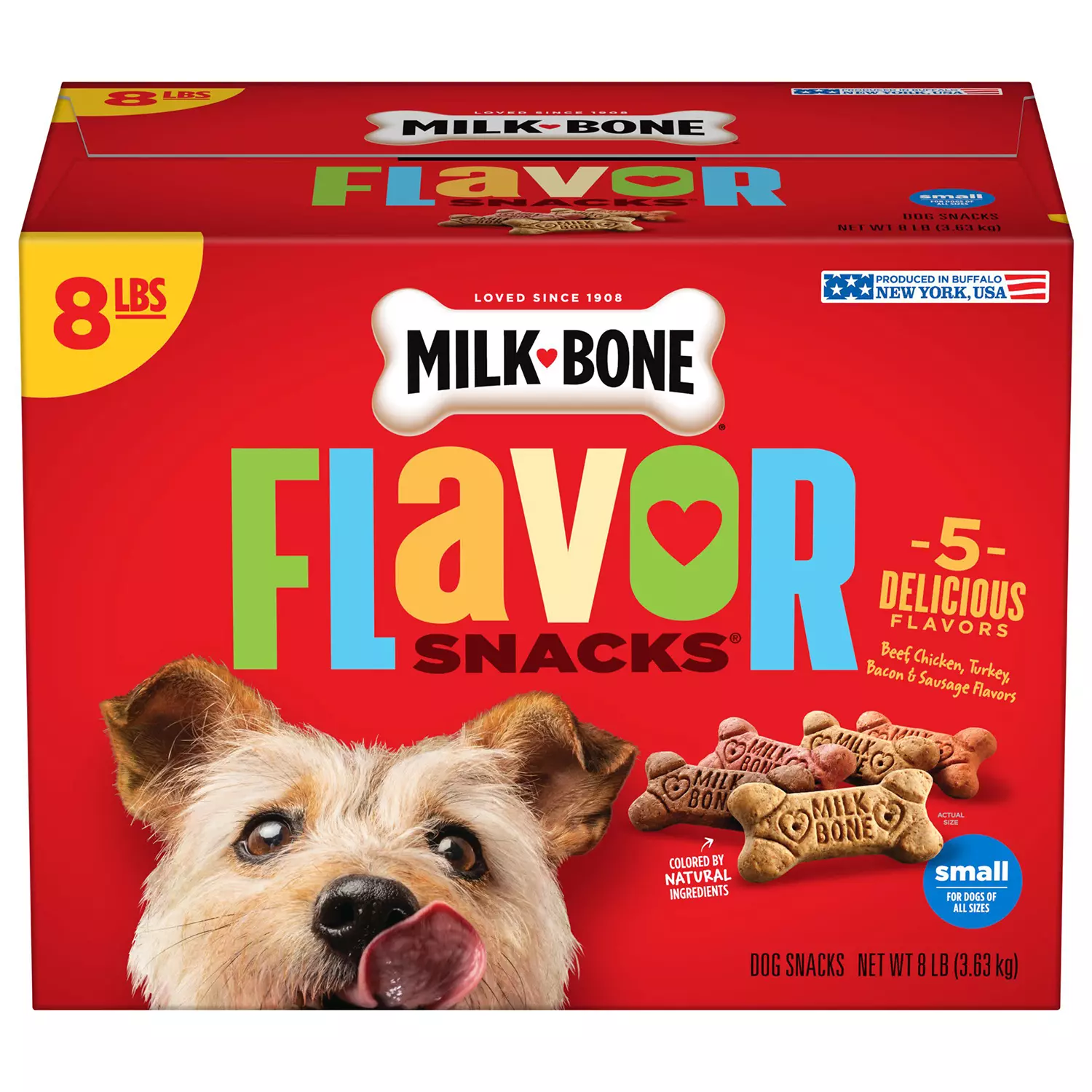 Delicious Milk-Bone Flavor Snacks |