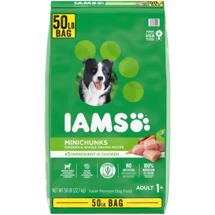 Iams Adult ProActive Health Minichunks Chicken Dry Dog Food (50 lbs.)