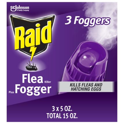 Raid Flea Killer Plus Fogger 15 Ounce