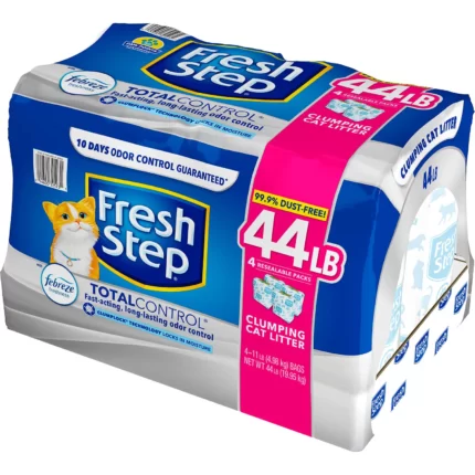 Fresh Step Total Control Scented Litter with Febreze, Clumping (44 lbs.)