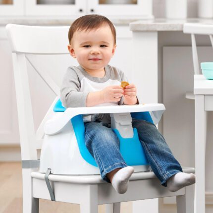 Regalo Baby My Little Seat 2-in-1 Floor and Booster Seat (Blue)