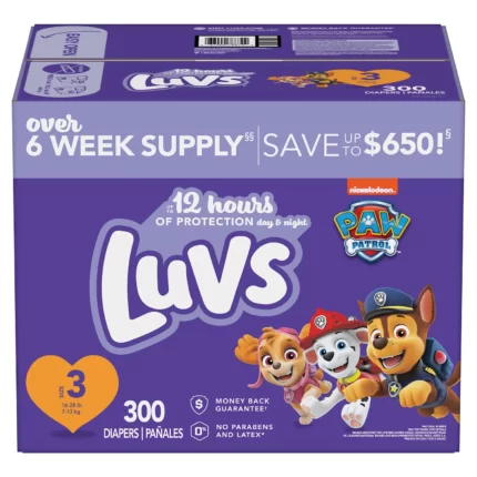 Luvs Pro Level Leak Protection Diapers  3 - 300 ct. (16-28 lb.)