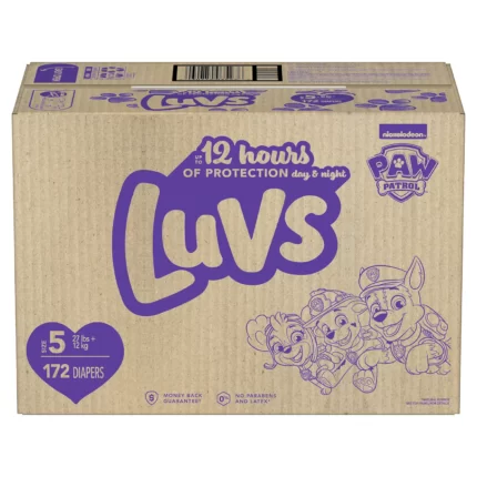 Luvs Pro Level Leak Protection Diapers 5 - 172 ct. (Over 27 lbs.)