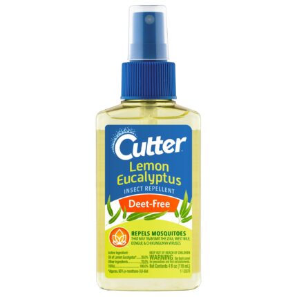 Cutter Lemon Eucalyptus Insect Repellent Pump Spray 4-fl Ounce (Pack of 2)