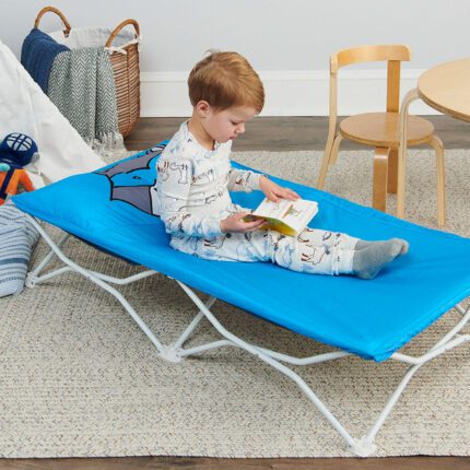 My Cot Portable Toddler Bed Blue