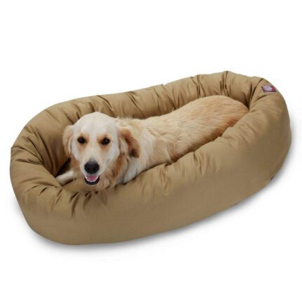 Majestic Pet Bagel Pet Bed, 40" (Khaki)