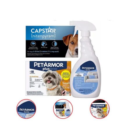 PetArmor Capstar Flea and Tick Bundle for Small Dogs, 5 to 22 lbs.