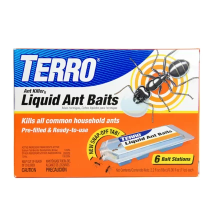 TERRO Liquid Ant Bait Ant Killer 6 Bait Stations (Pack of 3)