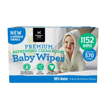 Member's Mark Premium Refreshing Clean Scented Baby Wipes (1152 ct.)
